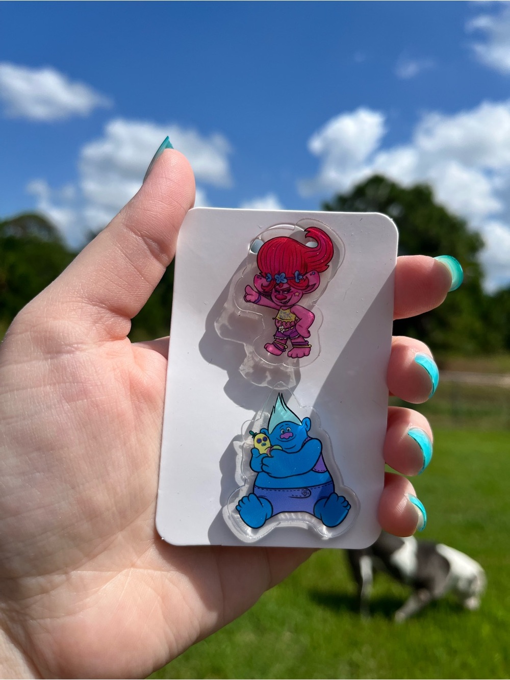 NWT Poppy & Biggie Trolls Pins
